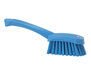 Vikan Harde Afwasborstel Met Korte Steel 270mm Blauw