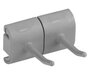 Vikan Hygiëne Dubbel Haak Voor Hi-Flex Wandhouder 82mm Grijs