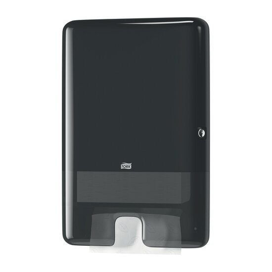 Tork Xpress&reg; Multifold Handdoek Dispenser H2 Zwart