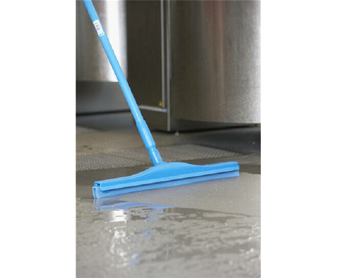 Vikan Hygi&euml;nische Vloertrekker Blauw met Vervangcassette 50cm