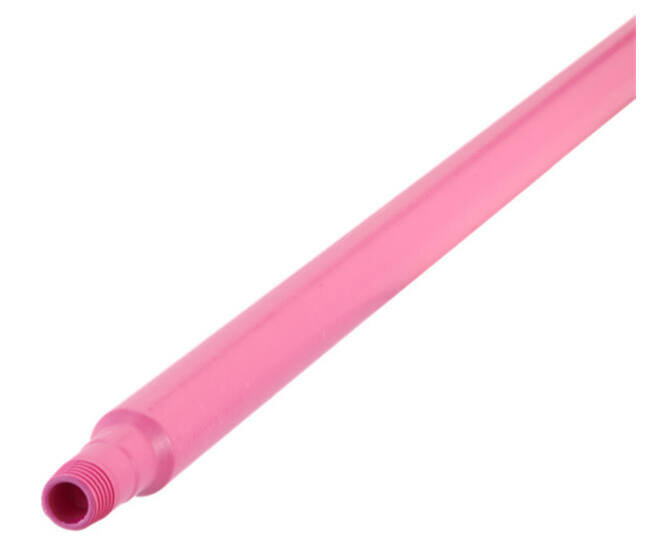 Vikan Ergo Steel Ultra Hygi&euml;nisch Roze &Oslash;32mm 1500mm