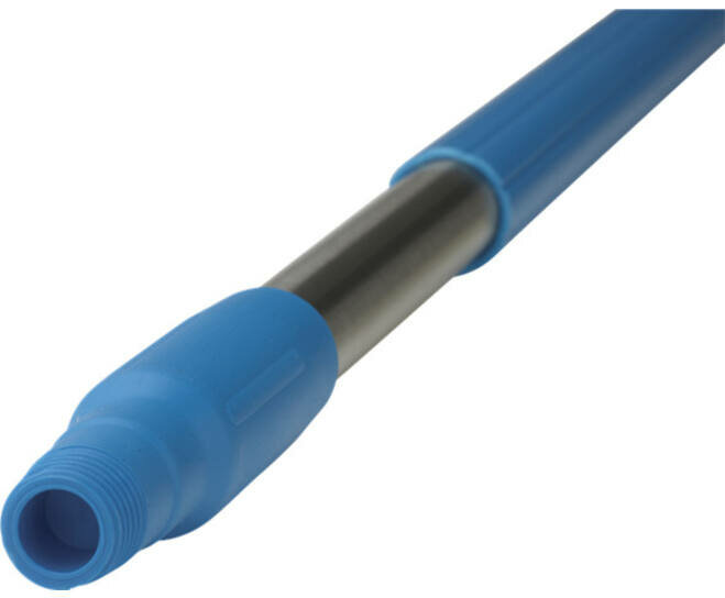 Vikan Korte Hygi&euml;ne RVS Steel  Blauw 1025mm  