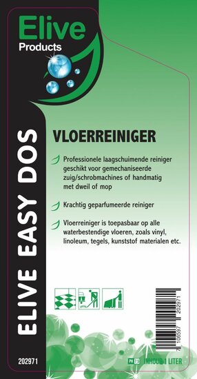 Elive Easy Dos vloerreiniger in doseer flacon 6x1ltr