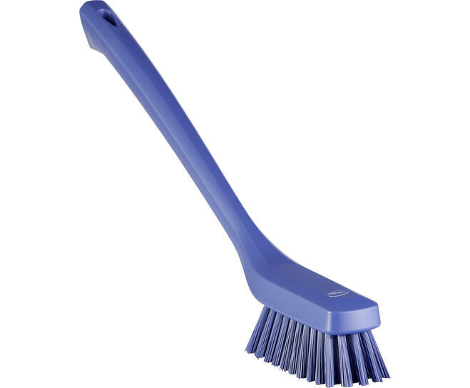 Vikan Lange Afwasborstel Met Smalle Borstel 420mm Paars
