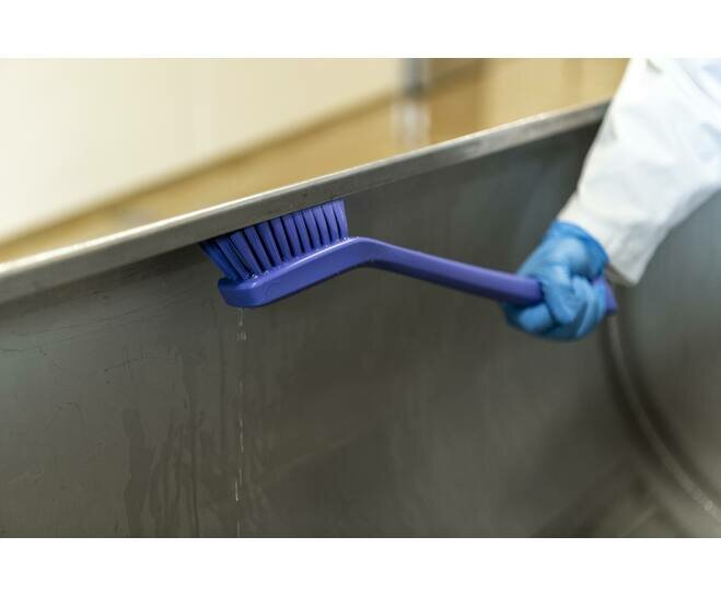 Vikan Lange Afwasborstel Met Smalle Borstel 420mm Paars