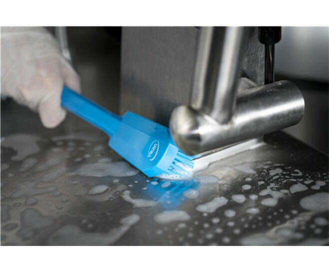 Vikan Universele Medium  Afwasborstel Blauw 260mm