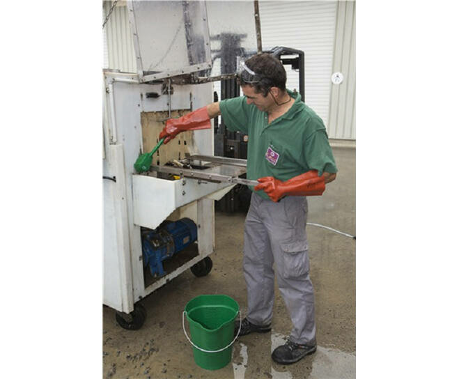 Vikan Afwasborstel Met Lange Steel 415mm Groen 