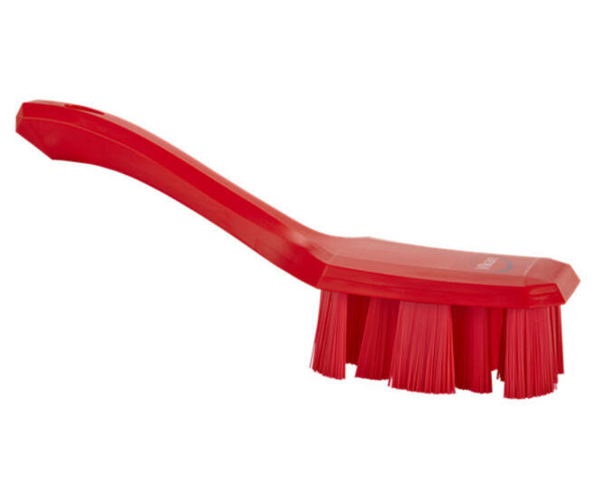 Vikan UST Afwasborstel Korte Steel Hard 260mm Rood