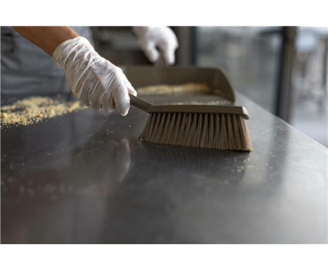 Vikan Handveger Zachte Vezel 330mm Bruin