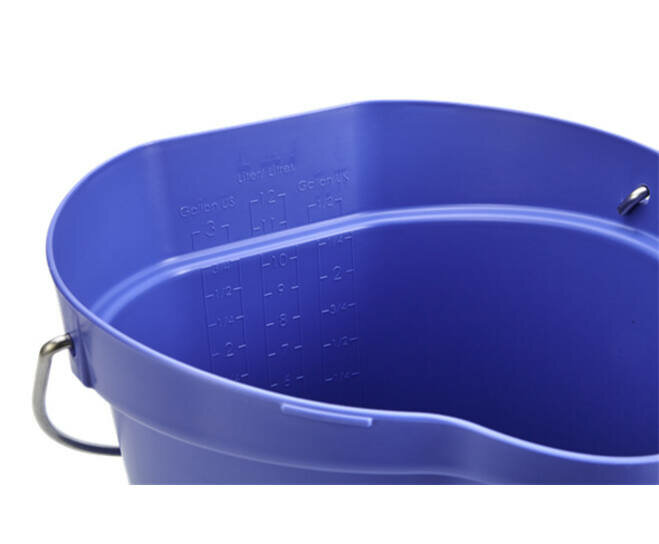 Vikan 12L Emmer Met Schenktuit En Maatverdeling Paars