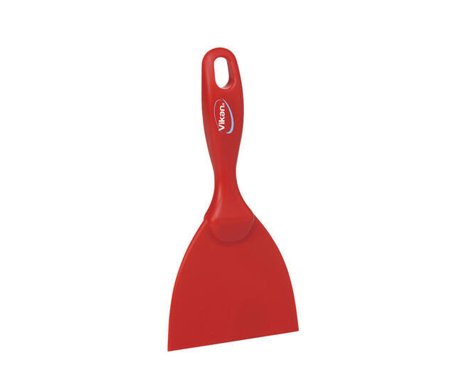 Vikan Handschraper Breed 102mm Rood