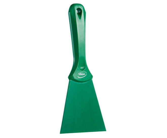 Vikan Nylon Handschraper Breed 100mm Groen