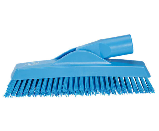 Vikan Voegenborstel Flexibele Nek Extra Hard Blauw 225mm