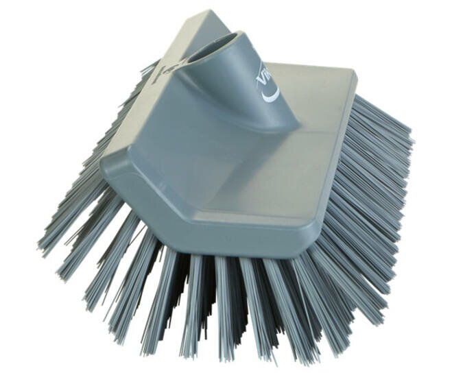 Vikan Hygi&euml;ne Hoekschrobber Medium Grijs 265mm