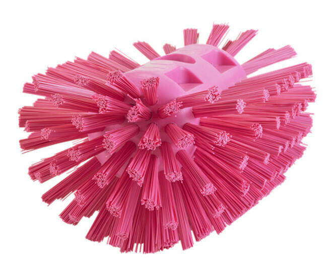 Vikan Hygi&euml;ne Harde Tankborstel Roze 205mm