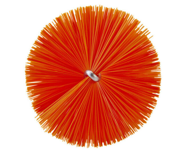 Vikan Medium Pijpborstel Met Handvat &Oslash;60, 500mm Oranje