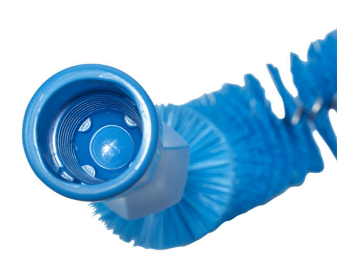 Vikan Medium Buizenborstel Met Handvat &Oslash;55, 360mm Blauw