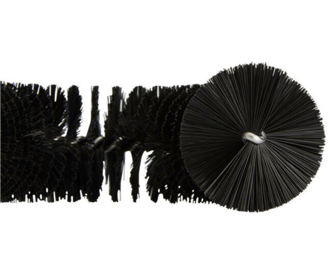 Vikan Medium Buizenborstel Met Handvat &Oslash;55, 360mm Zwart