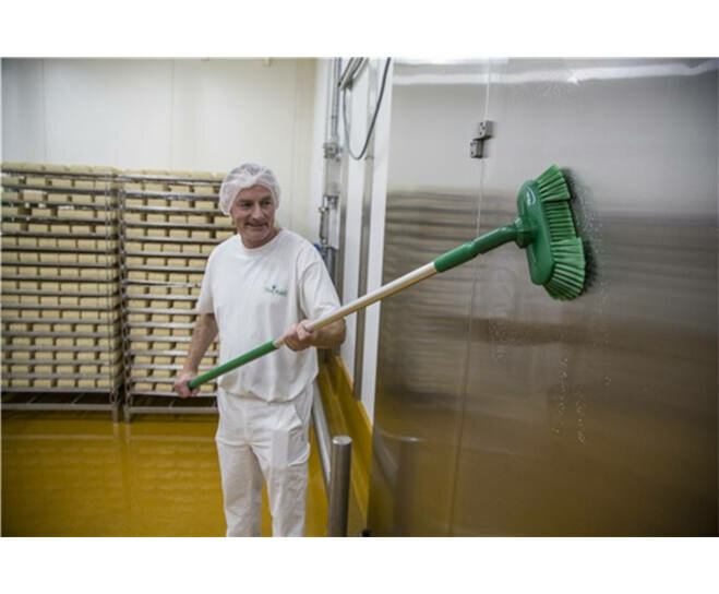 Vikan Ergo steel Aluminium handgreep Groen 1510 mm &Oslash;31mm 