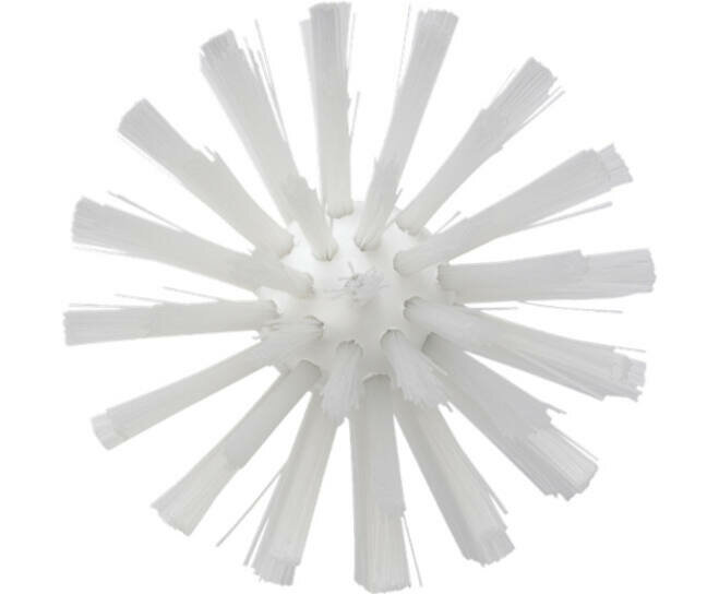 Vikan Steelmodel Pijpborstel Medium &Oslash;90, 160mm Wit