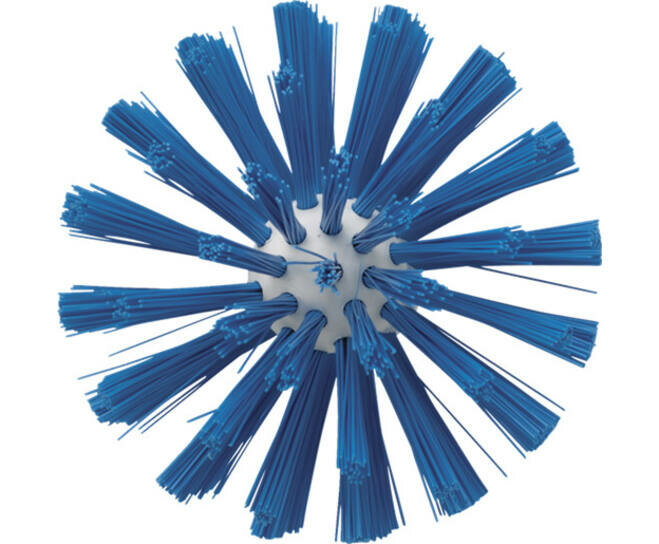 Vikan Steelmodel Pijpborstel Medium &Oslash;103, 170mm Blauw