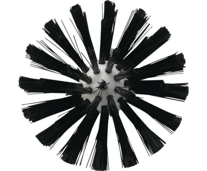 Vikan Steelmodel Pijpborstel Medium &Oslash;103, 170mm Zwart