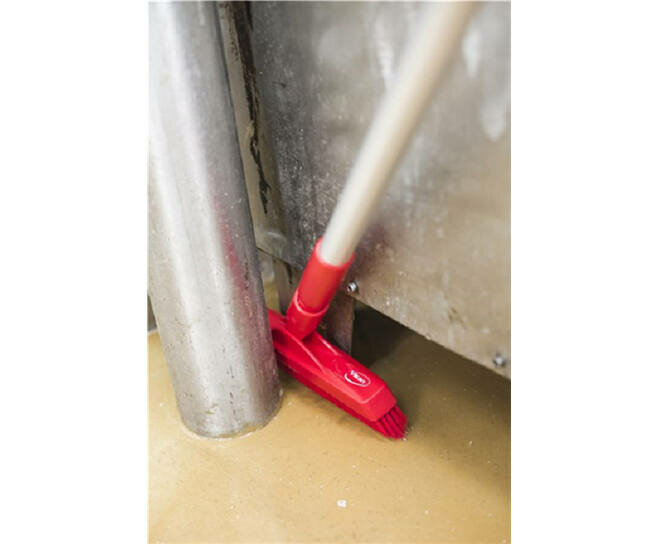 Vikan Ergo Steel Aluminium handgreep Rood 1510 mm &Oslash;31mm 