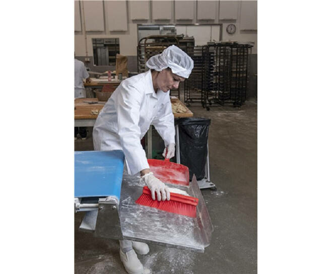 Vikan Hygi&euml;ne Stofblik Kunststof 295mm Rood