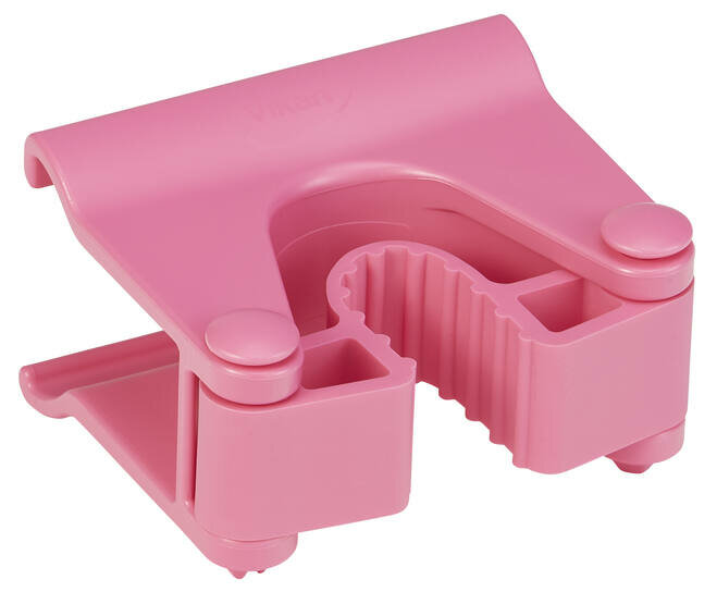 Vikan Hygi&euml;ne Klem voor Hi-Flex Wandhouder 82mm Roze