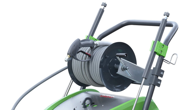 DIBO Haspelpakket met 40 m hogedrukslang 320 bar t.b.v. ECN-M &amp; ECN-L