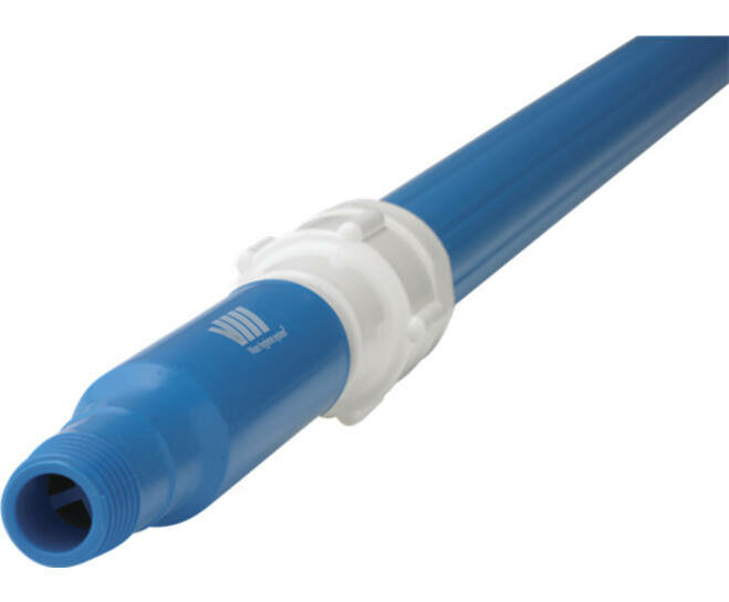 Vikan Hygi&euml;ne Aluminium Telescoopsteel Met Watertoevoer 1600-2780mm Blauw