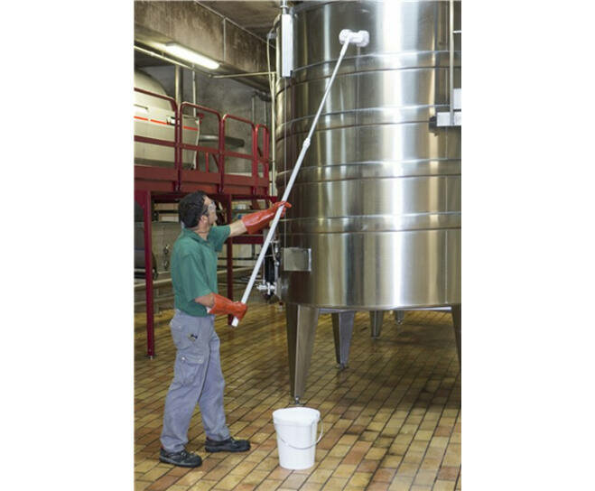 Vikan Hygi&euml;ne Telescoopsteel 157.5 - 278 cm Wit