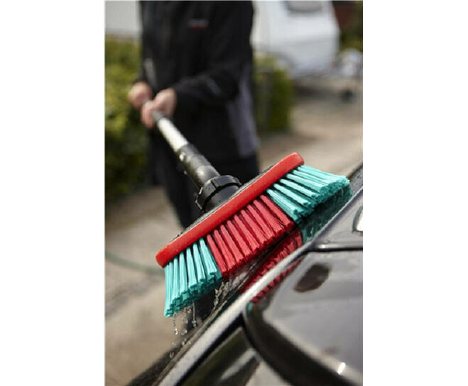 Vikan Transport Waterdoorlatende Wasborstel 250mm Rood /Groen