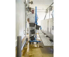 Vikan Ultra Hygi&euml;ne Vloertrekker Blauw 60cm