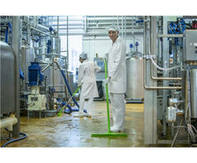 Vikan Ergo Steel Ultra Hygi&euml;nisch Limoen &Oslash;32mm 1500mm