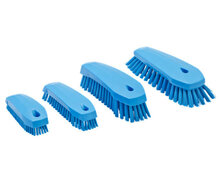 Vikan Hygi&euml;ne Harde Werkborstel Groot 200mm Blauw