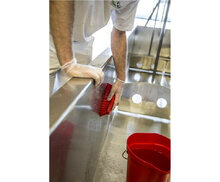 Vikan Hygi&euml;ne Harde Werkborstel Groot 200mm Rood