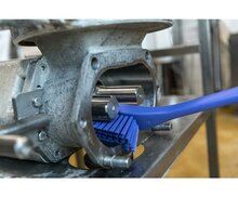 Vikan Lange Afwasborstel Met Smalle Borstel 420mm Paars