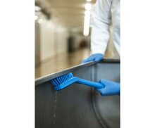 Vikan Lange Afwasborstel Met Smalle Borstel 420mm Blauw