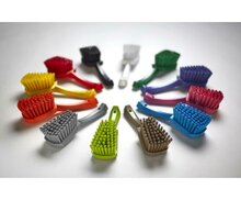 Vikan Harde Afwasborstel Met Korte Steel 270mm Blauw