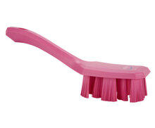 Vikan UST Afwasborstel Korte Steel Hard 260mm Roze