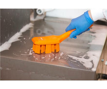 Vikan UST Afwasborstel Korte Steel Hard 260mm Oranje