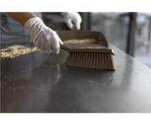 Vikan Handveger Zachte Vezel 330mm Bruin