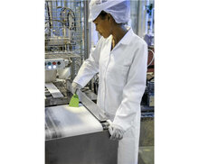 Vikan Handschraper Smal 75mm Limoen 