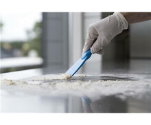 Vikan Handschraper Breed 102mm Blauw