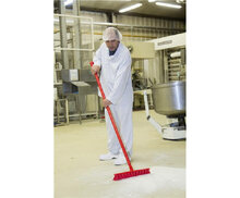 Vikan UST Bezem Zacht Rood 400 mm