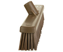 Vikan Hygiene Bezem Combi Zacht/Hard Bruin 410mm