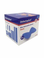 Detectaplast detect. vlinder textielpleister elastisch blauw 50 stuks