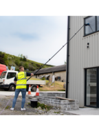 Streamline&reg; OVA8&reg; 24T Koolstofvezel Watergevoede Telescoopsteel &ndash; 7,6 m / 25 ft