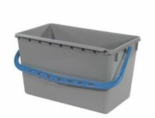 Numatic Grijze emmer 22 liter met blauwe hendel t.b.v. SM  